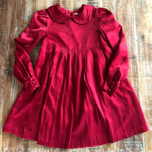 Erin Fetherston for Target red silk heart babydoll dress - Picture 2 of 13